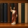 Религиозные статуэтки из смолы, Иисус читает книгу, Маленькая статуэтка для книжной полки, камина, Молитвенная, для интерьера, Каминная полка, Столешница, Украшения, Декор для уголка,