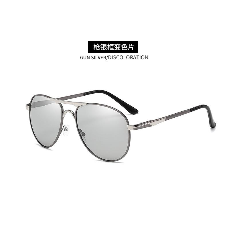 Классические поляризованные солнцезащитные очки с изменяемым цветом, мужские очки для вождения, очки-жабы для вождения 8722