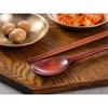 Comet Lacquered Wooden Spoon Set of 4, Brown, Spoon Set of 4, Korean Popular Tableware