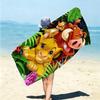 1Pc Lion Adventure Beach Towel Microfiber Beach Towel Thin Absorbent For Beach Swimming Yoga Bath Sports 0917270