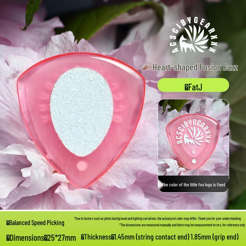 GEARXXX Nine-Tailed Fox Non-Slip Speed Pick for Folk/Electric Guitar & Bass.