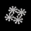 50pcs Snowflake Flatback Pearl Embellishments Christmas Craft Cardmaking