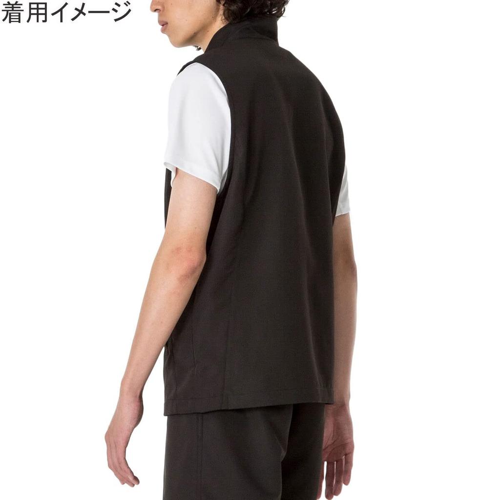 Mizuno Training Cloth Small Vest, Sweat-Wicking, Quick-Drying, 32JCA135, Black,