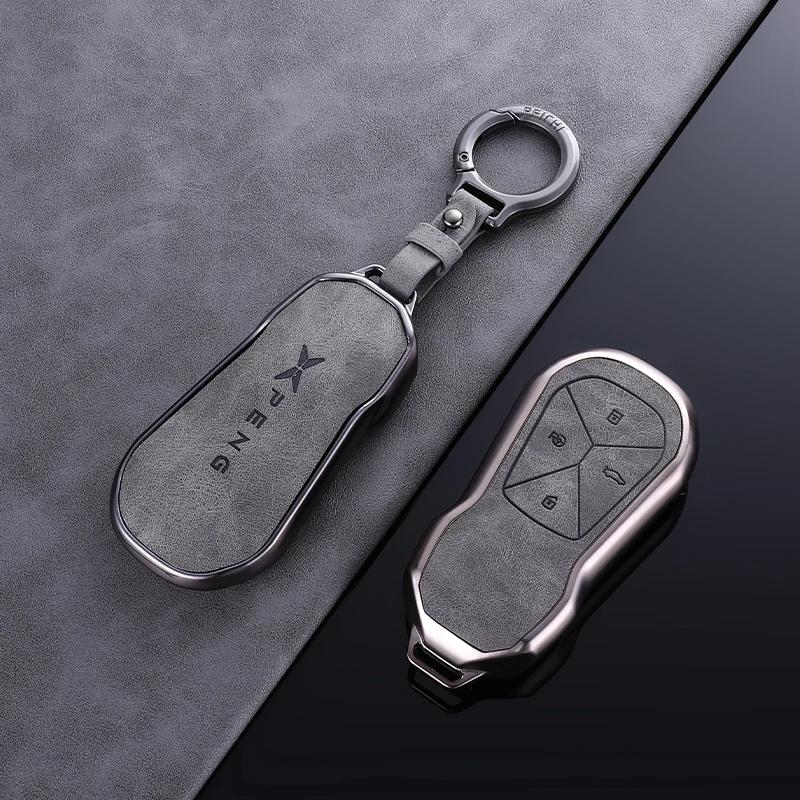 For Xpeng Xiaopeng P7 X9 G6 P7i P5 G3i G9 High-End TPU Key Case Cover Keychain Protection Shell Bag Car Accessories