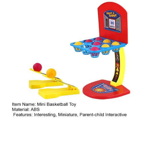 Fingertip Desktop Basketball Shoot Game Novelty & Interesting Mini Jumping Bounce Ball Tabletop Parent-child Interactive Battle Toy