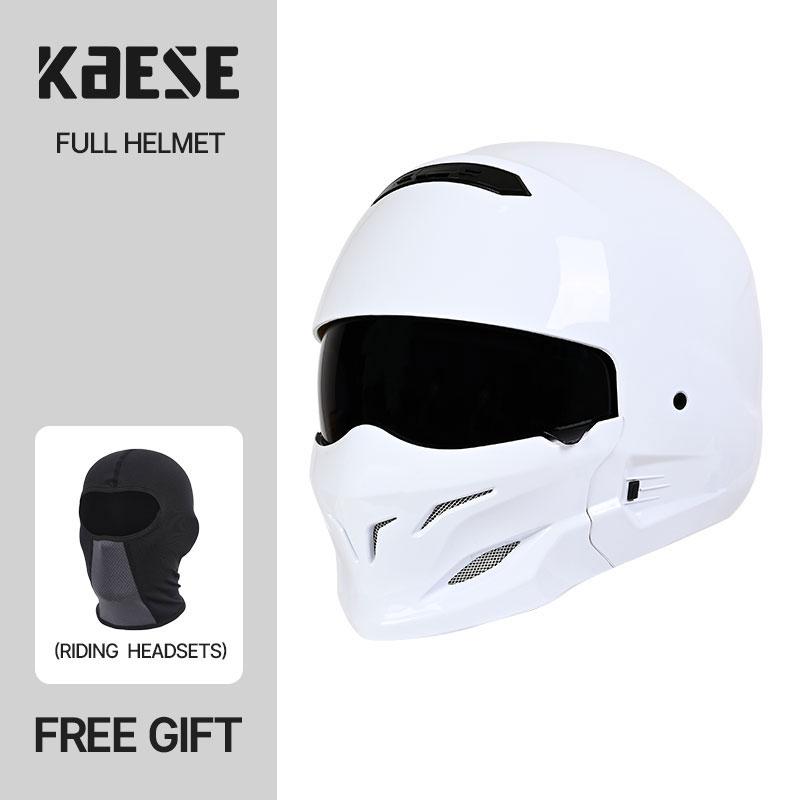 Сертифицированный DOT Шлем Scorpion Комбинированный шлем Мотоциклетный Ретро шлем Унисекс Мотоциклетный Многоцелевой Полушлем Четыре сезона