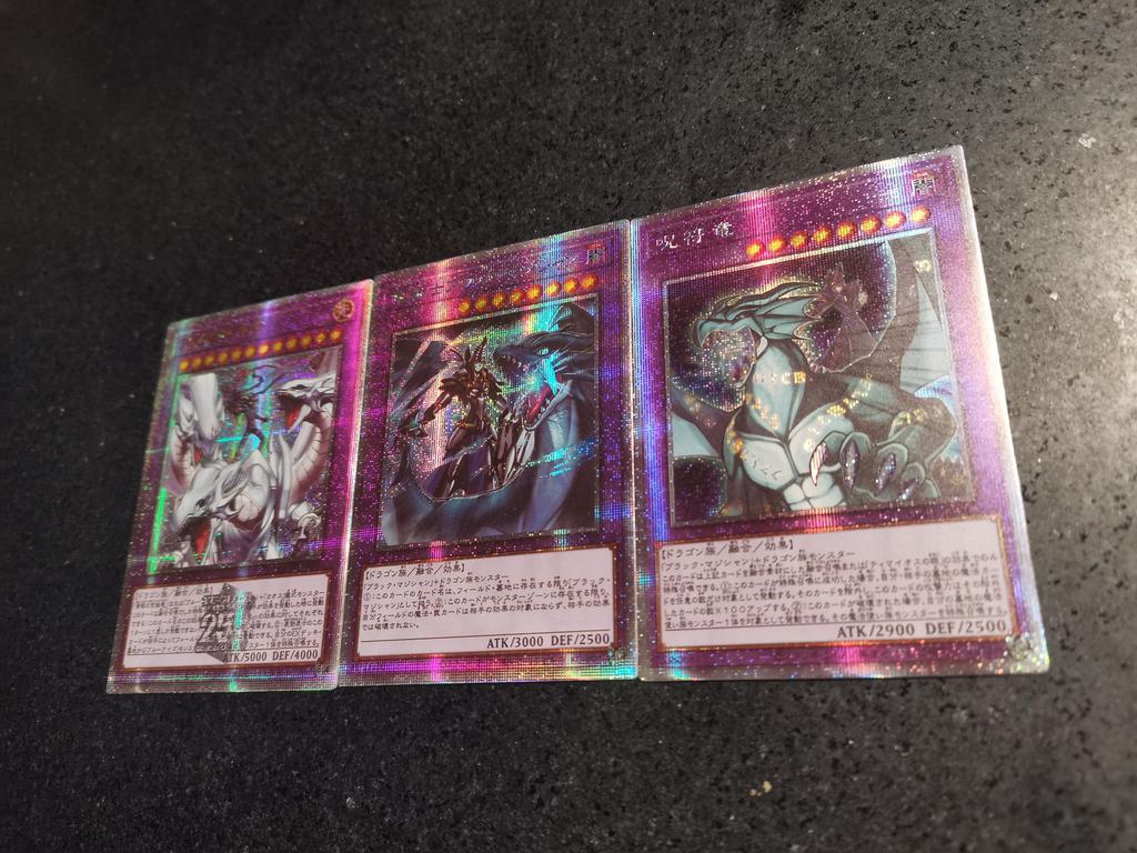 Прочный Yu-gi-oh! 3 шт./комплект Темный Маг Рыцарь Драконьей Магии diy Самодельная картаКоллекционные карты Газетный блик аниме игрушка подарок тележка