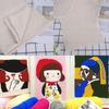 Punch Needle Cloth Cotton Fabric, Monks Cloth for Punch Embroidery Rug-Punch & Pinch Tufting Cloth Backing Fabric For Carpet