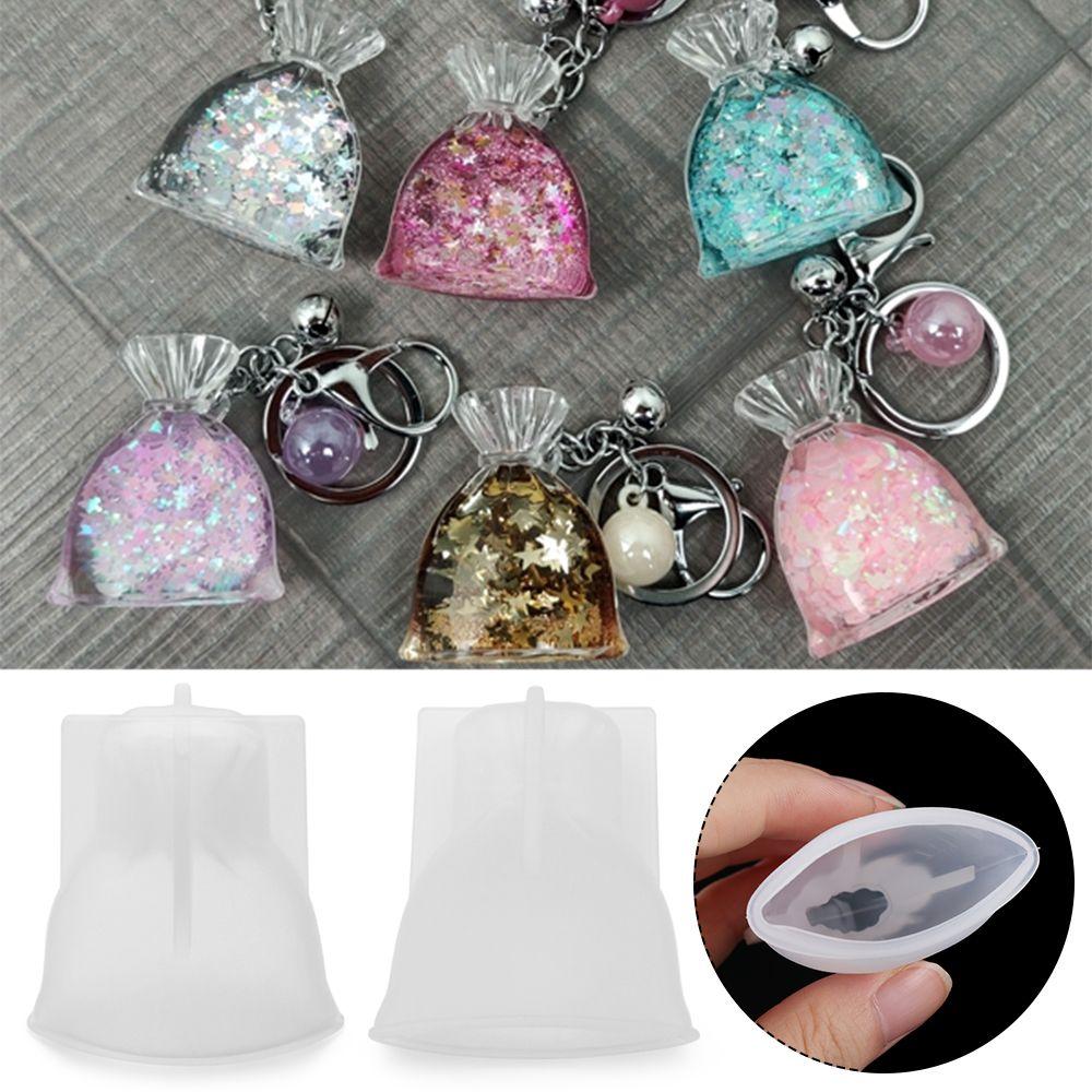 Christmas 3D Jewelry Making Tools Crystal Resin Molds Purse Silicone Mold Silicone Mould Lucky Bag