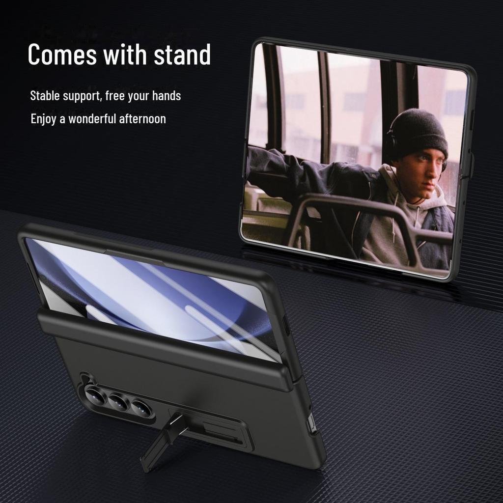 "Чехол-книжка Samsung Fold5/Fold4 с полным шарниром и подставкой"