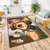 Russian animation Masha and the Bear Fairy Tale Cartoon Carpet Soft Home Living Room Bedroom Door Mat Outdoor Picnic Ground Mat rug T5