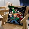 Анимированная Подушка Eddsworld Мультяшная Подушка Аниме Подушка Наволочка для Подушки Дивана Подушки Сиденья 45x45 см Модная