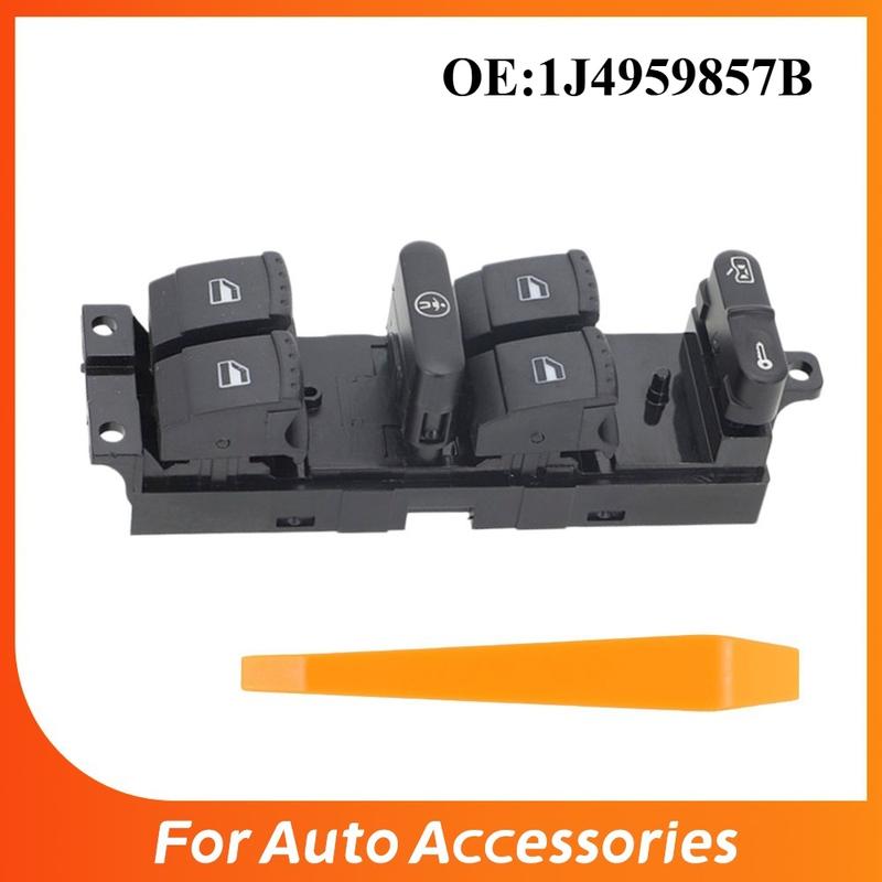 1J4959857B For Volkswagen Passat Golf Jetta MK4 B5 For Seat Skoda 1999-2004 Window Regulator Control Switch 9P