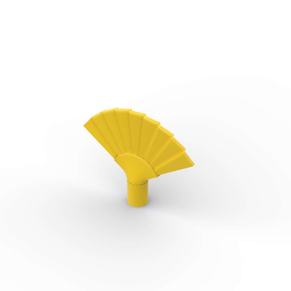 MOC 10PCS 93553 Utensil Hand Fan Building Blocks Kit Equipment Handheld Props Particle Assemble DIY Toys Children Birthday Gifts