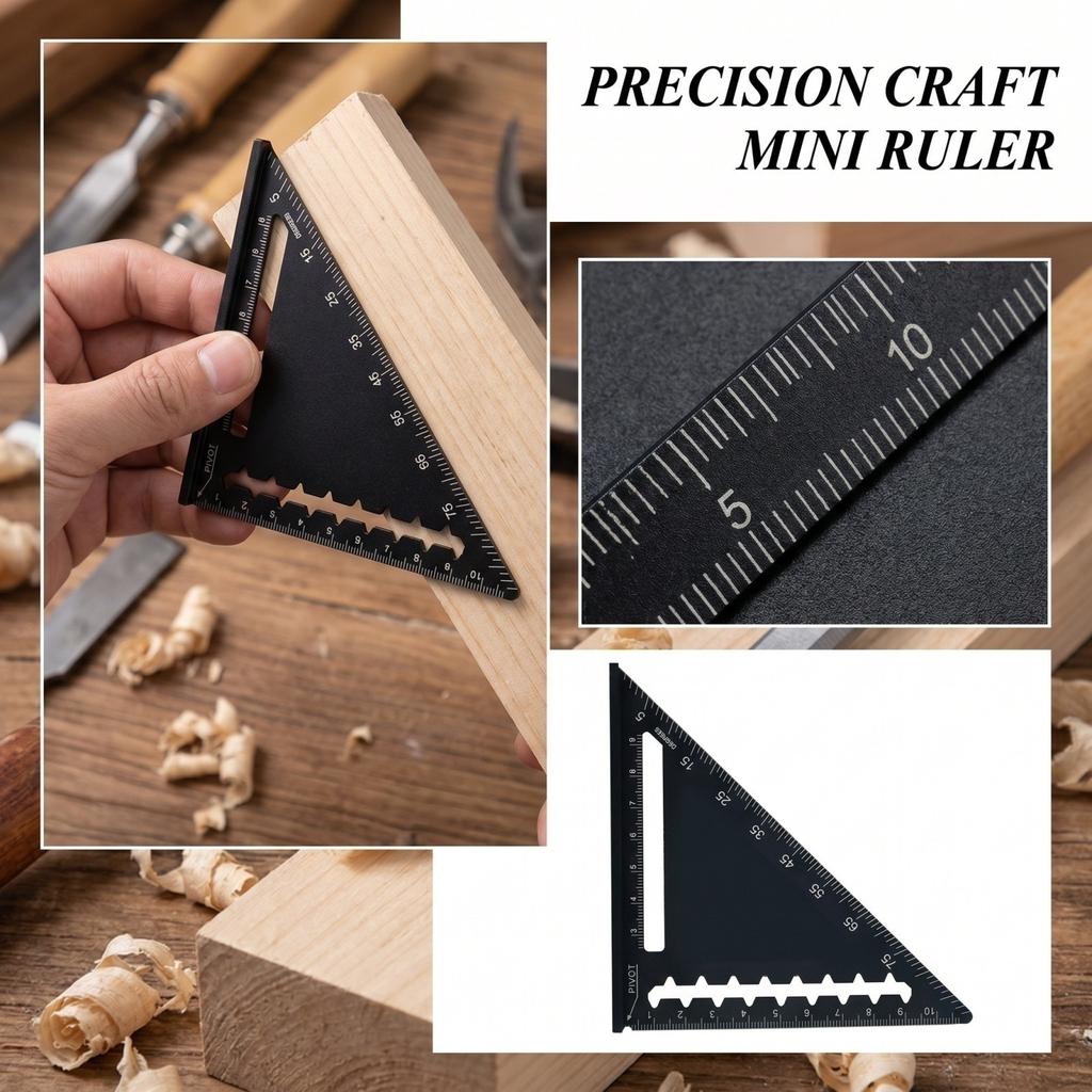 Ruler 4 Inch Metric Scale for Drafting and School Use
