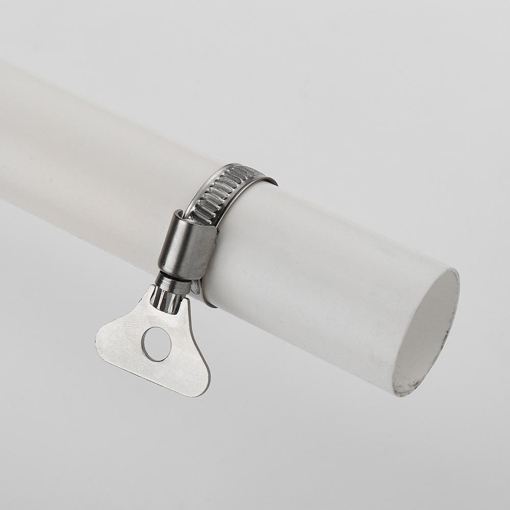 1Pcs Useful Welding Handle Repair Tool Hardware Exhaust Pipe Clip T Bolt Hose Clamps Stainless Steel