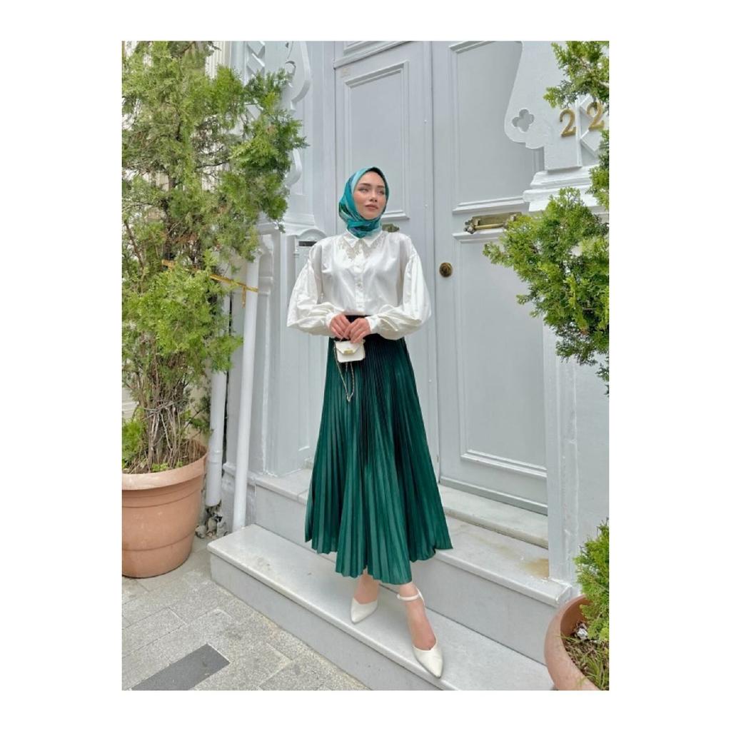Плиссированная юбка в хиджабе