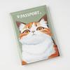 Uv Color Printing Cute Cat Dog Pet Passport Holder Travel Wallet Passport Covers Id Card Holder Plane Ticket Holder