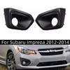 Front Fog Light Cover For Subaru Impreza 2012-2014 ABS Plastic Bumper Grille 57731FJ000 57731FJ010 Anti-Fog Lamp Frame Easy Inst
