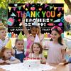 Teacher Appreciation Week Backdrop Banner Thank You Teacher And Staff Background Decoration for Teachers' Day Classroom School Office Decor