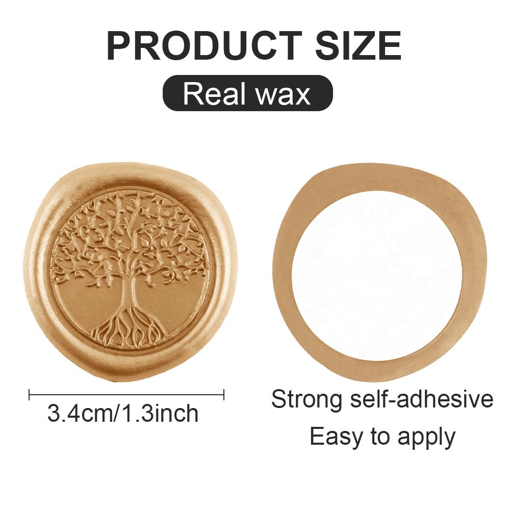 30 шт. Наклейки-сургучные печати в стиле Дерево любви с оливковой ветвью, самоклеящиеся, для запечатывания свадебных приглашений и конвертов, золотые наклейки для украшения