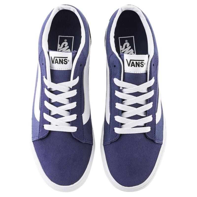 Vans Vero LS Men's Low Top Skate Shoes Dark Blue VN000Y7HEMT