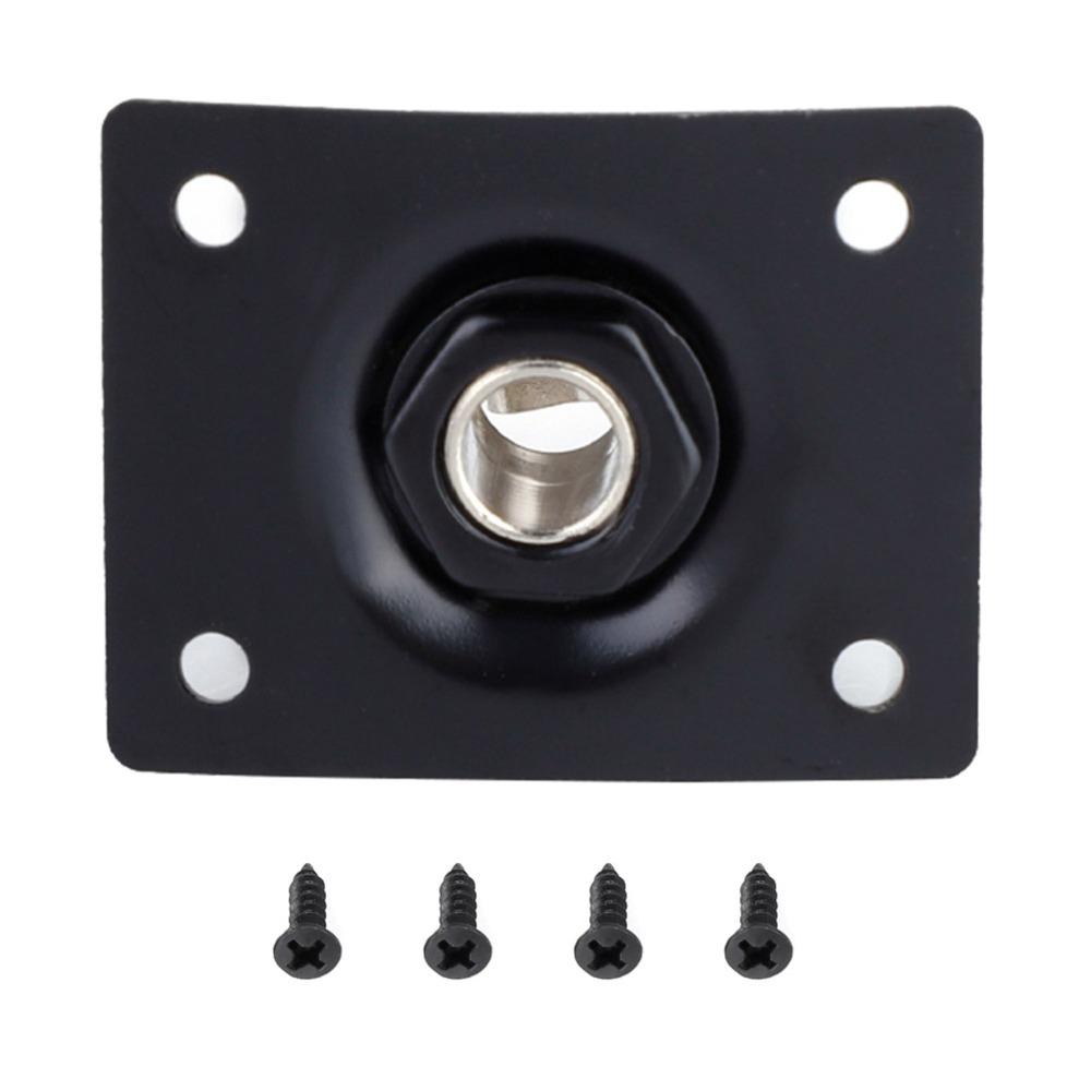 2pcs Metal Input Jack Socket 1/4 Inch Guitar Parts Replacement Output Jack Plate Electric Guitar