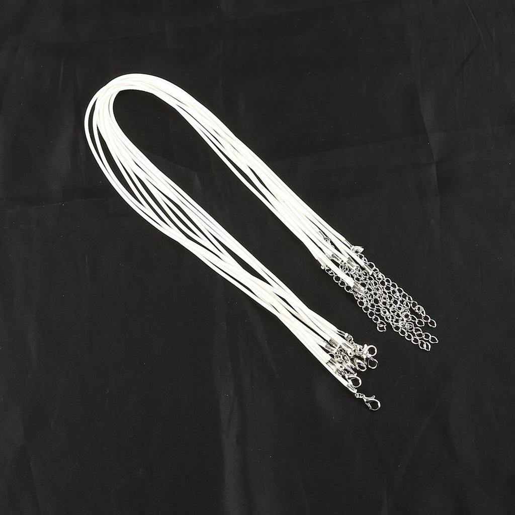 Кожаный шнур из искусственной кожи, веревка-омар для ожерелья и подвески «сделай сам», подвески ручной работы, фурнитура