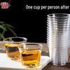 ShijiXi Disposable Hard Plastic Cups