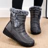 Snow Women'S Boots Flat Ladies Shoes Platform Shoes Woman Fashion Mid Women'S High Boots Soft Botas Mujer Winter Shoes Boots