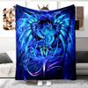 Animal Dragon Blanket Ultra Lightweight Soft Plush Flannel Throws Blanket for Sofa Bed Couch Best Office Gifts  Demogorgon