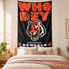 Cincinnati Bengals Tapestry highquality for decorating living room bedroom dorm walls ideal as bedroom wallart orholiday gift
