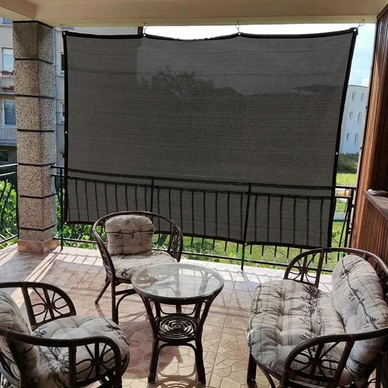 Sunshade Net, Sunscreen Net, Thickened Sunshade, Heat Insulation, Black, Household, Outdoor, Car, Sunshade Resistant