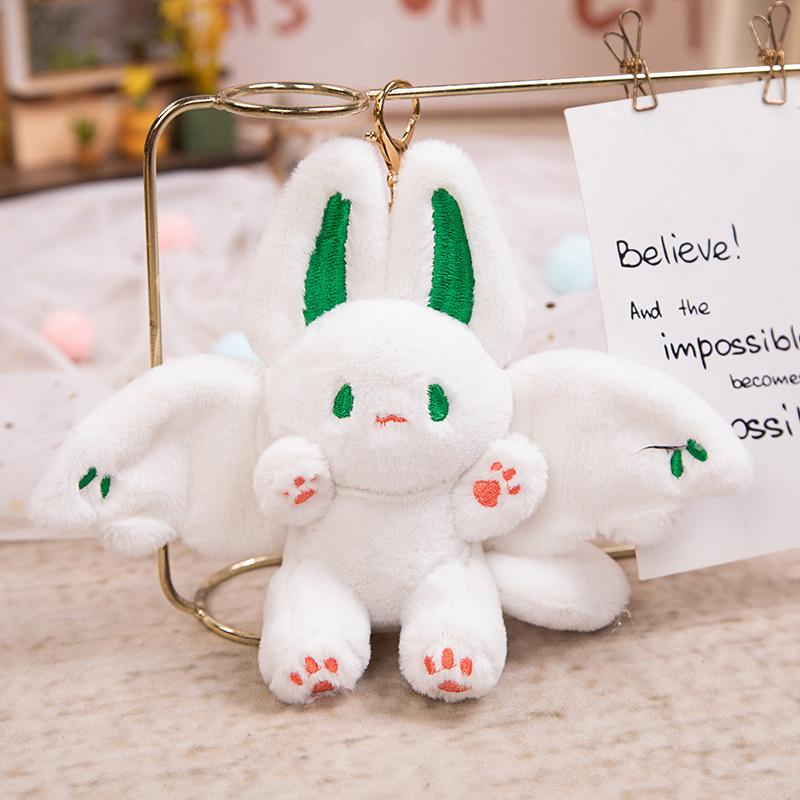 12-45cm 1pc Spirit Rabbit Plush Bat Bunny Toy Stuffed Manta Aniamls Plushie Anime Doll Creative Kids Girl Birthday Gift
