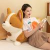 Cute Corgi Doll Puppy Sleeping Pillow-fitting Plush Toy Shiba Inu Dolls Give Birthday Gifts for Boys and Girls