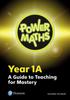 Книга Power Maths Year 1 Teacher Guide 1A