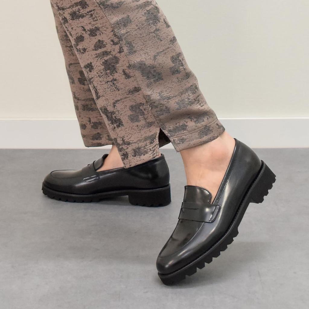 Fabio Rusconi Lightweight Tank Sole Loafers F41640 Sizes Women's 24.5cm-25.0cm