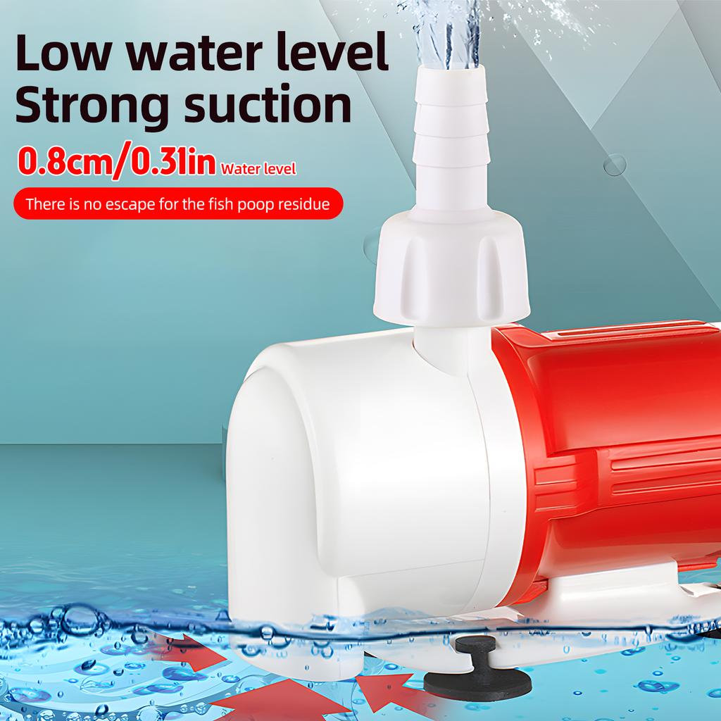 Погружной насос DC24V, 25 Вт, портативный водяной насос для аквариума, 1000-1200 л/ч, высокий расход, ультра тихий
