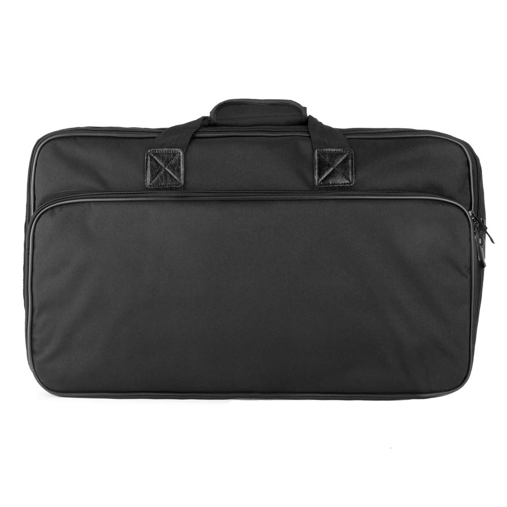 GOKKO Гитарная эффекторная доска Педальная доска Прочный и долговечный легкий с сумкой для хранения (Д-560x320x60MM)