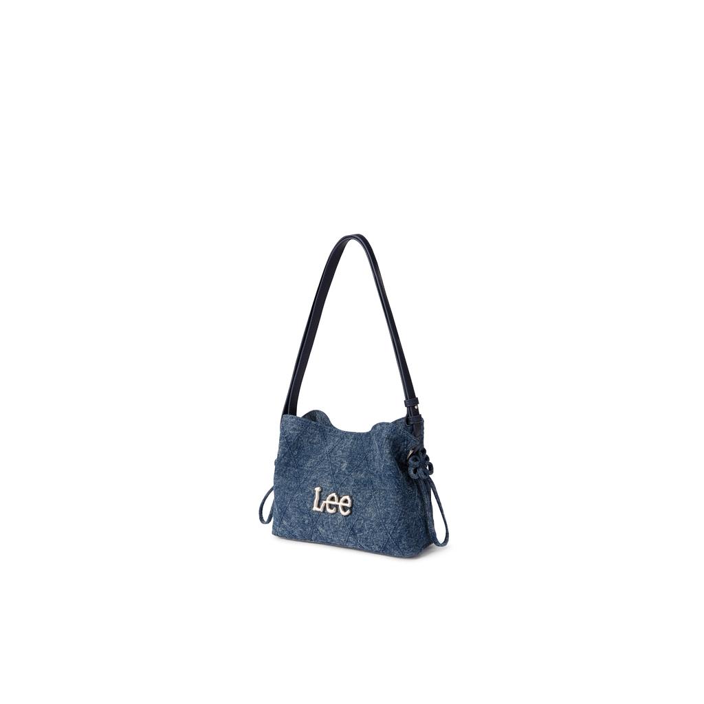New Lee Denim Shoulder Bag, Adjustable Strap Regular Women's Vintage Denim Blue LE240104M-523