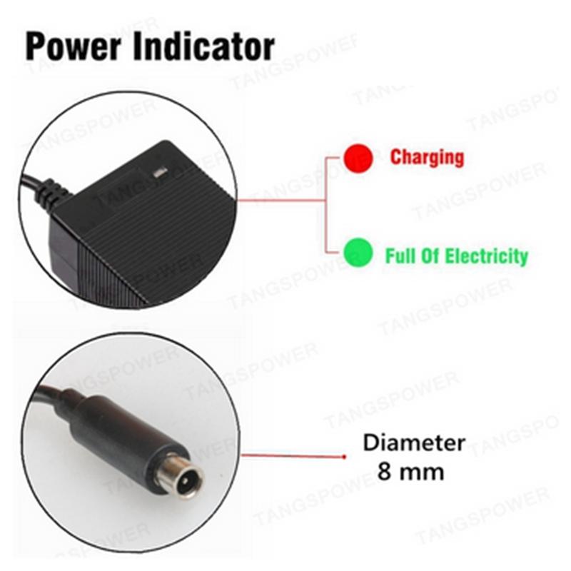48V 2A Lead Acid Battery Charger 57.6V 2A Charging Lead-acid Battery Pack Charger Power Tool Charger Fast Charging