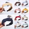 Solid Color Headwear Headdress Hair Accessories Hair Hoop Hair Hairband for Women Girl Headband