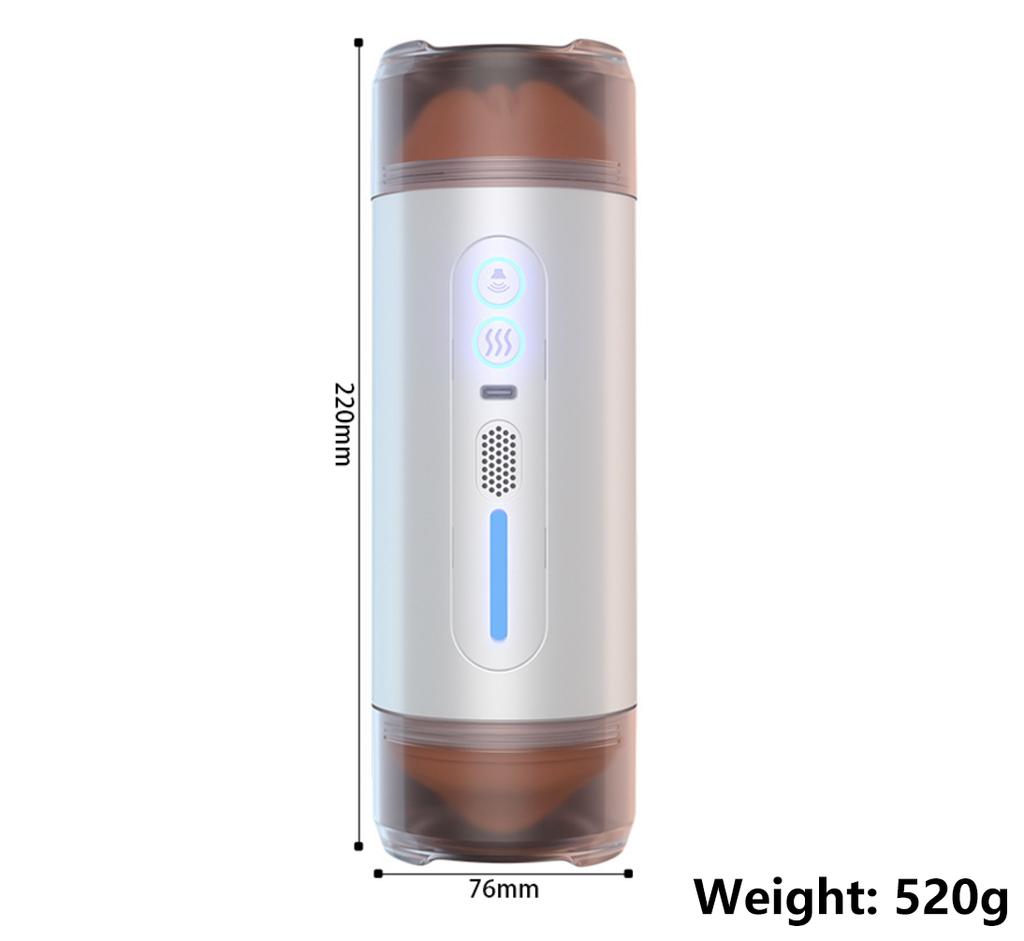 Automatic Male Masturbator Pussy Cup Mouth Vagina Sexy Moan Vibration Blowjob Machine Penis Masturbation Cup Sex Toys For Men