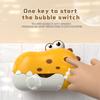 Dinosaur Shape Bubble Machine Electric Bathtub Bubble Machine Bath Bubble Maker Children