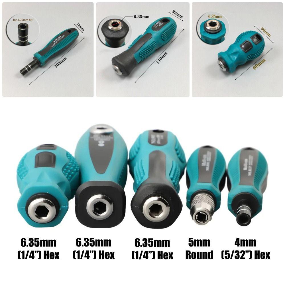 1 шт. 6,35 мм 4 мм шестигранный держатель бит-отверток адаптер для отвертки торцевой ключ инструмент