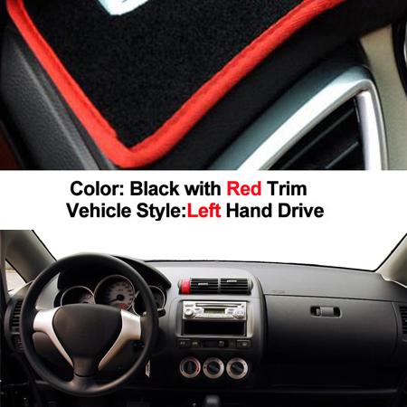 Автомобильный коврик на панель приборов Dashmat Pad Carpet Dash Mat Cushion для Honda Fit Jazz 2001 2002 2003 2004 2005 2006 2007 Автостайлинг