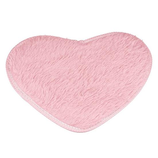 Fashion Love Heart Shape Non-slip Bath Mat Kitchen Living Room Bathroom Rug
