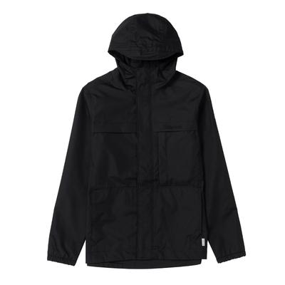 FW24 Куртка мужская уличная для хайкинга, ветрозащитная, повседневная, с капюшоном, черная A695W001/2475521