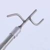 Stainless Steel Telescopic Capture Pole with Pickup Hook Curtain Puller Clothes Dryer Fishing Net Puller Portable Truck Cargo Grabber