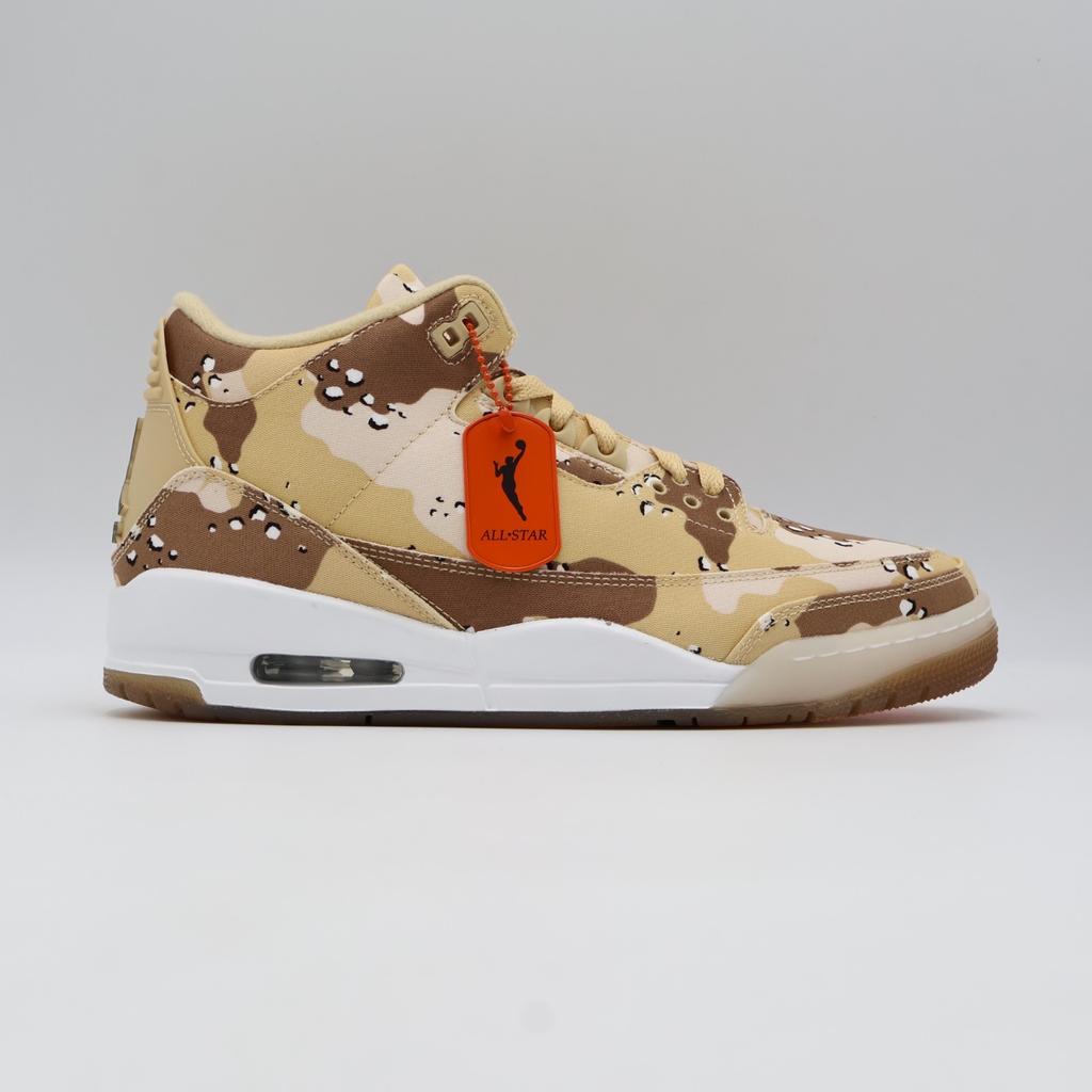 HM4301-200 Nike Air Jordan 3 Retro TEX Камуфляж Пустыня (Женский)
